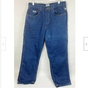 Mens Tyndale ARC Rated Flame Resistant Blue Jeans Size 34x30 FR Relaxed 15.2 USA